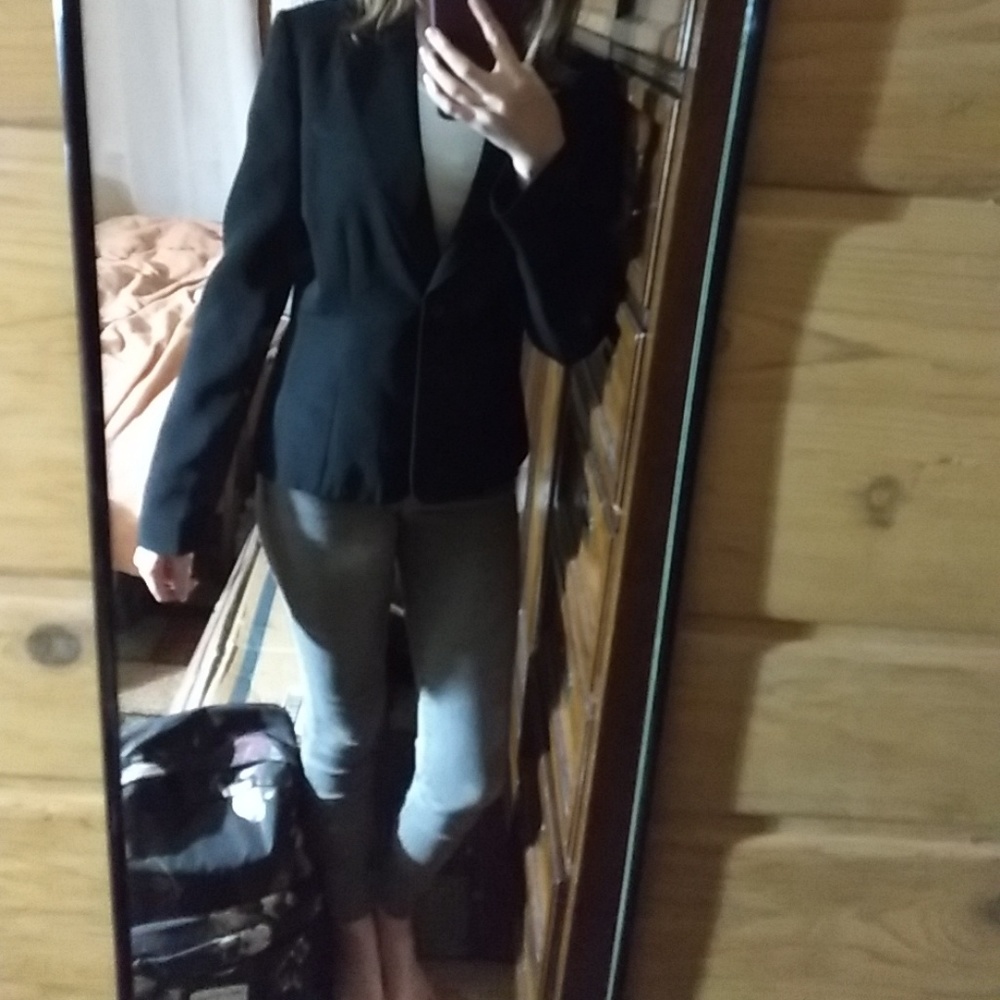 All black blazer